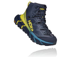 Hoka One One TenNine Hike GORE-TEX Mens Stability Running Shoes Ombre Blue/Green Sheen | AU-4769152